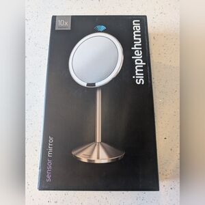 Simplehuman Rose Gold Sensor Mirror - Touch-Free Vanity Mirror
